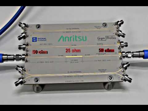 VNA Calibration Verification Board demo using Anritsu Shockline VNA