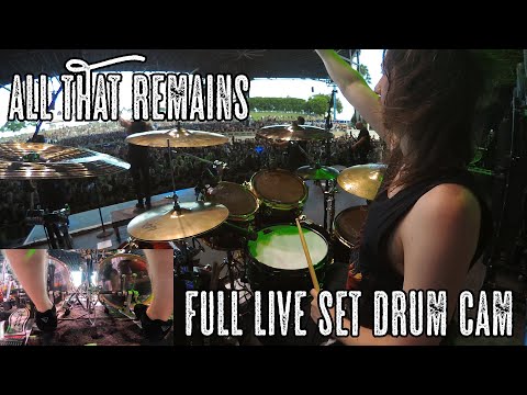 Mike Caputo - All That Remains - FULL LIVE SET Drum Cam (West Palm Beach, FL 8/24/24)