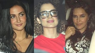 Kangana Ranaut, Elli Avram, Neha Dhupia And Others Watch Amitabh Bachchan’s Pink!