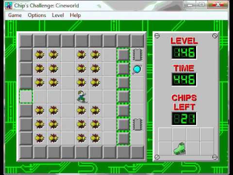CCLP1 level 146 solution - 383 seconds