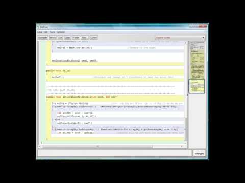 Greenfoot Scrolling Platform World 7: Follow Scrolling