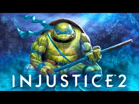INJUSTICE 2 - TMNT All LEONARDO INTRO DIALOGUES (Leaked)