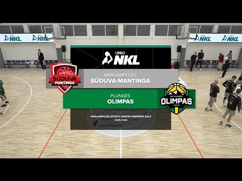 URBO-NKL apžvalga: Marijampolės „Sūduva-Mantinga“ – Plungės „Olimpas“ [2025-11-04]