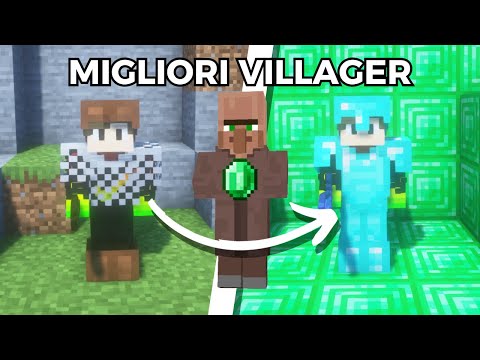 MIGLIORI VILLAGER E TRADE Minecraft ita 1.20
