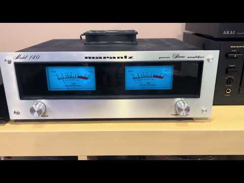 Marantz 140 amplifier with Kenwood KC-105 Preamp