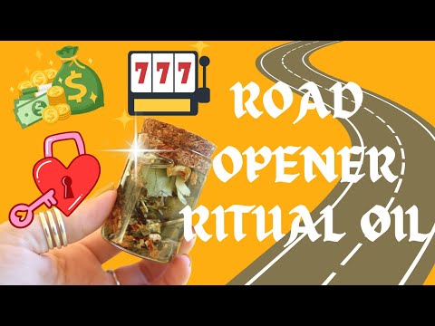 Road Opener Oil | Ritual Bath Book Recipe