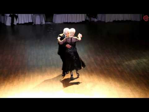  Nito Garcia  and  Elba Garcia  are  dancing  at  White Nights tango festival  in  2015