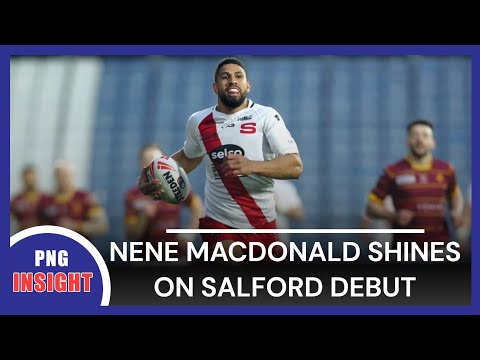 NENE MACDONALD SHINES ON SALFORD DEBUT