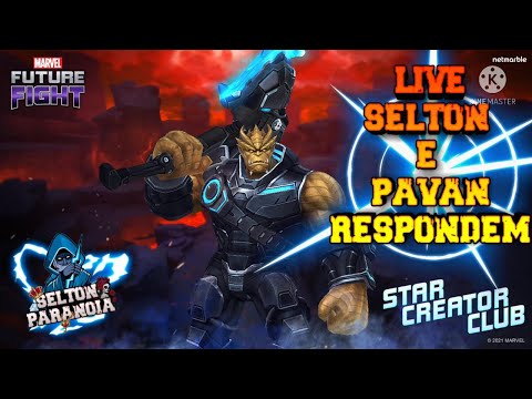 [LIVE] SELTON E PAVAN RESPONDEM - MARVEL FUTURE FIGHT