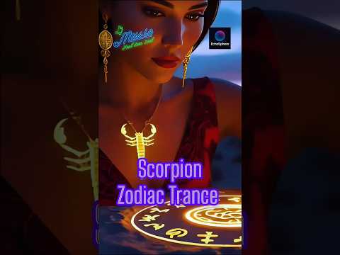 Dreamy Trance Zodiac Song | 4K Cosmic Visuals #Scorpio #ZodiacMusic #DreamyTrance #AcidHouse #Aiart
