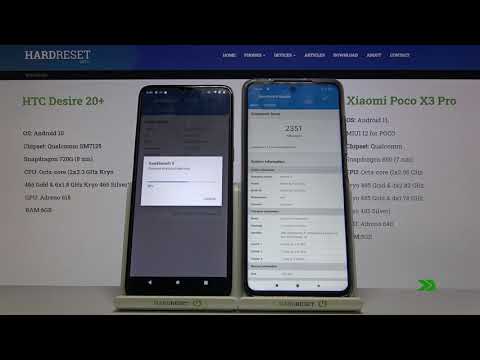 HTC Desire 20+ vs POCO X3 Pro - Geekbench 5 GPU Vulkan Benchmark