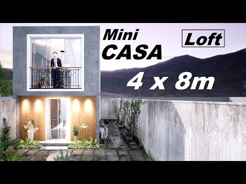 CASA PEQUENA 4 x 8 Metros - LOFT