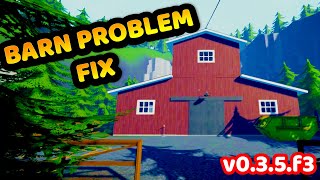 FIX BARN PROBLEM - Schedule 1