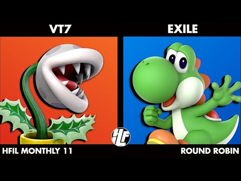 HFIL Monthly 11 VT7 (Piranha Plant) vs Exile (Yoshi) Round Robin