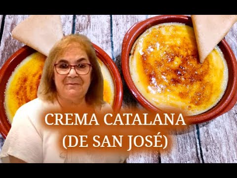 👍¡LA FAMOSA CREMA CATALANA DE SAN JOSÉ! Casera y fácil @CocinandoConEnergia
