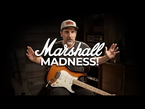 Marshall Madness: 4 Marshall-Verstärker in einem Video – SV20H Plexi, JTM20 Mini Jubilee und ein ...
