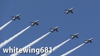 preview picture of video '[ブルーインパルス] 札幌航空ページェント2014 展示飛行 JASDF T-4 Blue Impulse at SAPPORO AIRSHOW 2014.7.20'