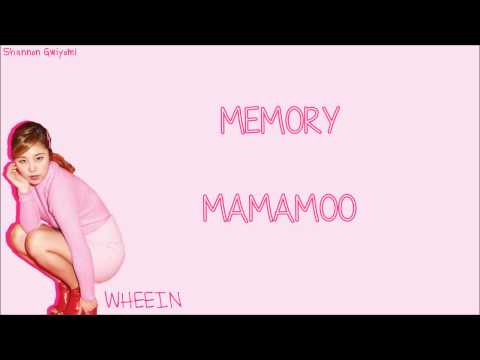 MAMAMOO(마마무) - Memory(그리고 그리고 그려봐) Color Coded Lyrics [Han/ROM/Eng]