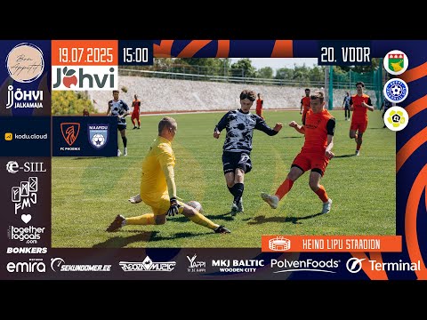 Esiliiga B: Jõhvi FC Phoenix vs Maardu Linnameeskond