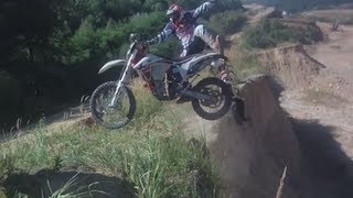 preview picture of video 'ENDURO KRZESZOWICE 2013 Superman Freestyle czatsb...  ;)'