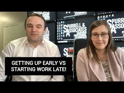 Getting Up Early Vs Starting Late