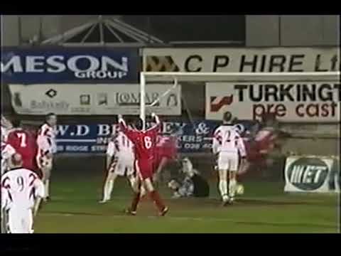 Portadown 3 Omagh Town 1 - IPL 05/03/02