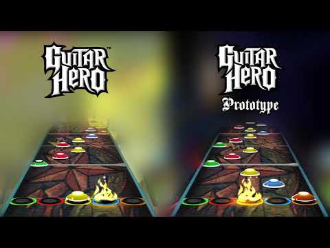Guitar Hero 1 Prototype - "Frankenstein" Chart Comparison