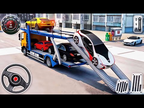 Car Truck Transporter Simulator - Multi Cars Transport 3D Vehicles - Best Android GamePlay #2