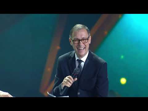 Intervistë Adi Krasta me Besim Dinën - Nata e parë e Festivalit të Këngës