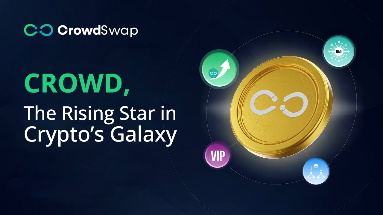 Don't miss out on CROWD: A Crypto with Real Utility ✨