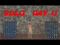 How I Got *RICH* Day 1 As a SOLO On The Most Populated Cluster! - Ark PVP