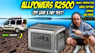 The Perfect Power Station For YOUR Van Life? Allpowers R2500