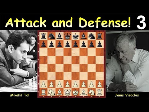 Attack and Defense! #3 | Mikhail Tal vs Janis Visockis | USSR Youth Team Ch.1954 (Tagalog Language)