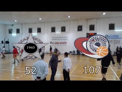 Pol. Virtus Piscinola - Galletto Basket Sarno (52 - 107) 14/01/2016