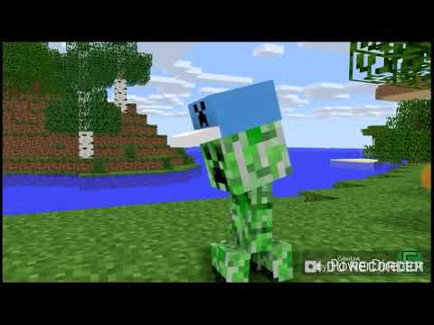 Baby creeper Life minecraft animation