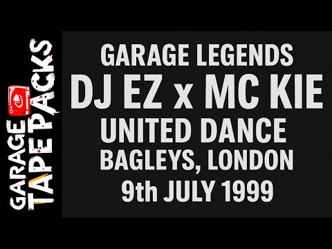 DJ EZ | United Dance 1999 | Iconic UK Garage Set