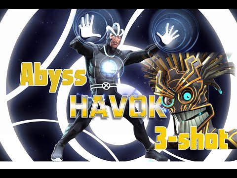 MCOC Abyss Ex Havok Full Takedown (Modified Path 3)