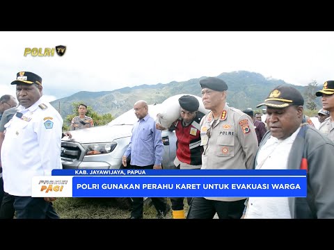 DIR SAMAPTA POLDA PAPUA CEK POSKO TANGGAP DARURAT BENCANA ALAM