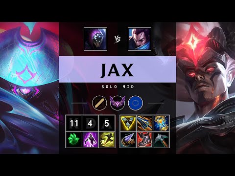 Jax Mid vs Yasuo - EUW Master Patch 25.20