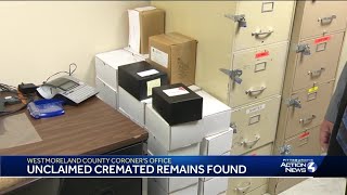 Westmoreland County coroner's office discovers remains of 15 veterans