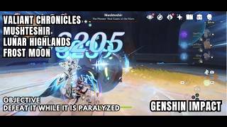 [Genshin Impact Valiant Chronicles] Mushteshir: Defeat Mushteshir While It Is Paralyzed