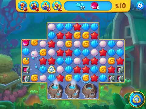 Fishdom level 7947 no boosters フィッシュダム ノーマル [Friend's]