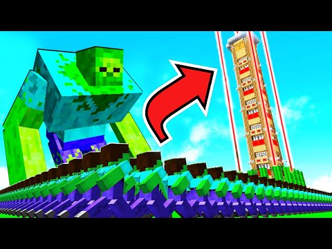 MUTANTI ATTACCANO LA NOSTRA CASA SU *MINECRAFT INVASIONE*