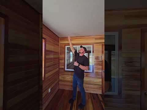 20x40 Office Space Finished with Hardwood Plett's Home Builders