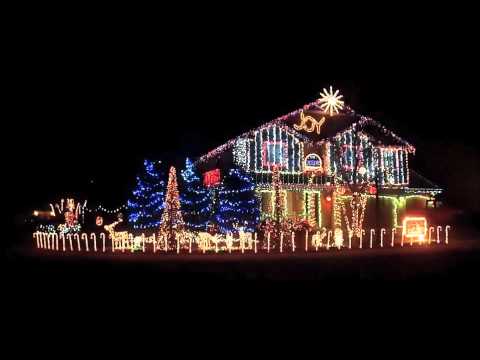 WORLDS BEST DUBSTEP CHRISTMAS LIGHTS HOUSE