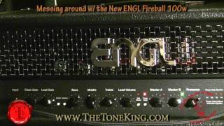 Video thumbnail for The ENGL Fireball 100w in BLACK - Bone Crushing Fireball Powerball Tube Tone! by The Tone King