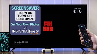 Insignia Smart TV: How To Set Your Own Pictures As A Screensaver on Fire TV!