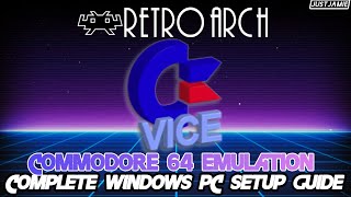 Setting up Commodore 64 with Retroarch Emulation #retroarch #c64 #emulator