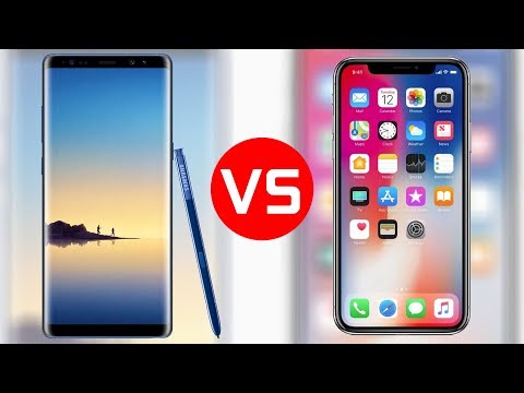 iPhone X Vs Samsung Galaxy Note 8 - Which One's Better?