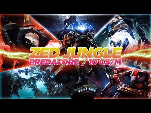 GIOCARE ZED IN STAGIONE 12 - ZED JUNGLE STAGIONE 12 LEAGUE OF LEGENDS ITA